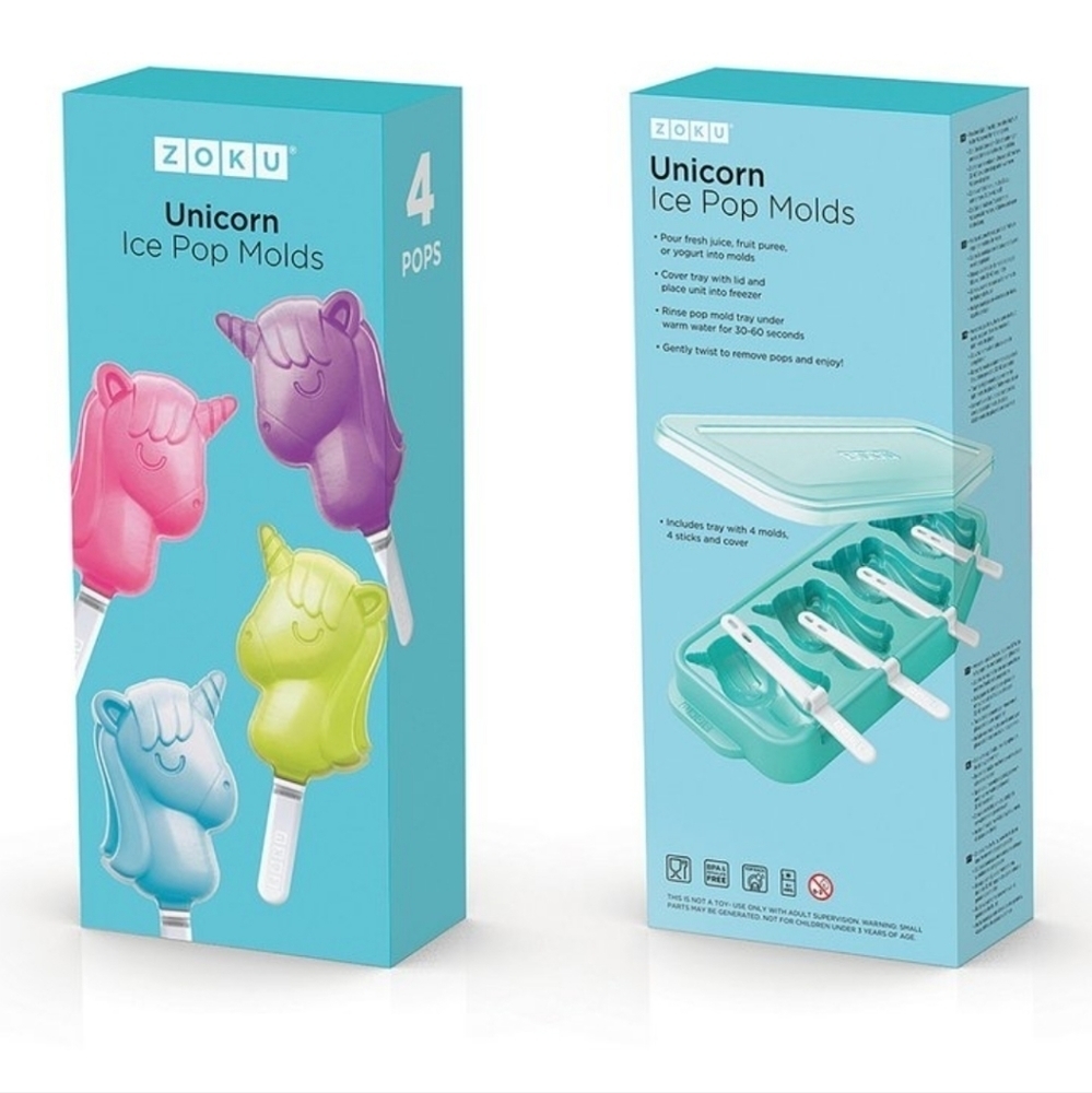 Zoku Unicorn Ice Pop Mold